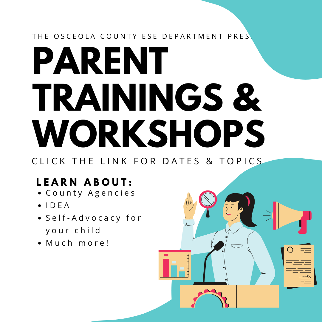  information about ese parent trainings